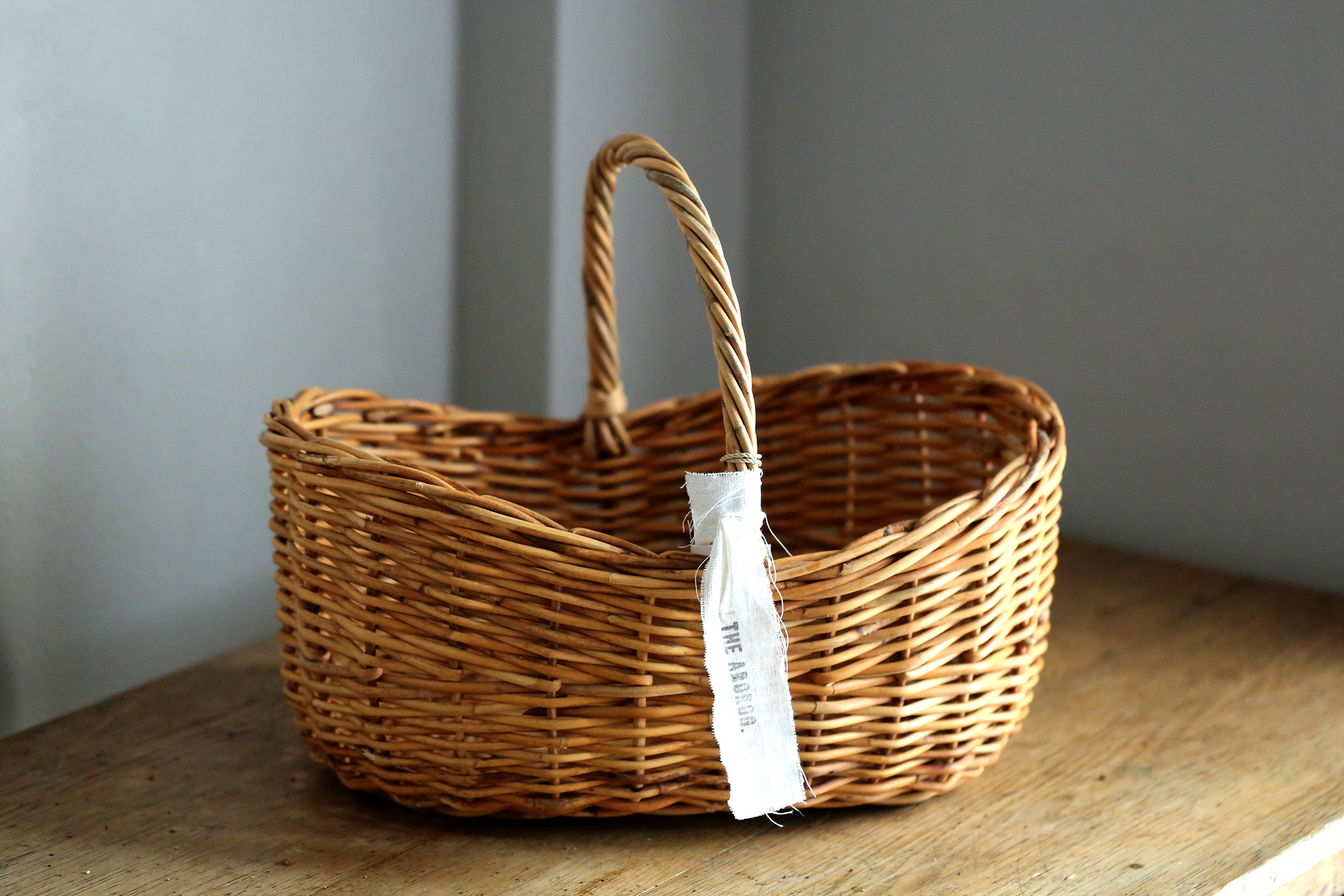 ボートバスケット L | アトリエ華もみじ | ブリコラージュフラワー