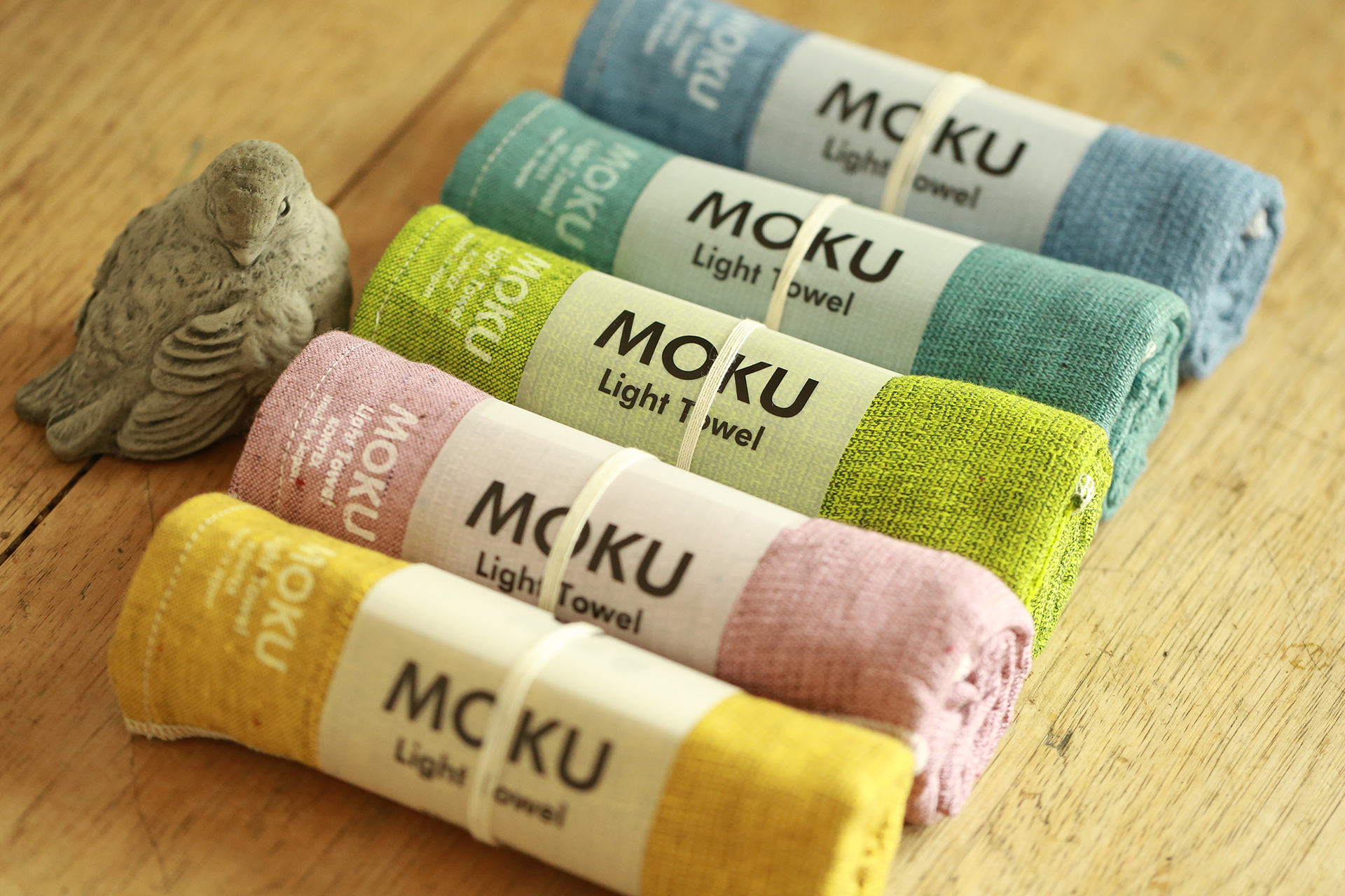 MOKU フェイスタオル M［サマーカラー］ | アトリエ華もみじ