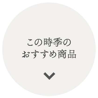 この時季のおすすめ商品